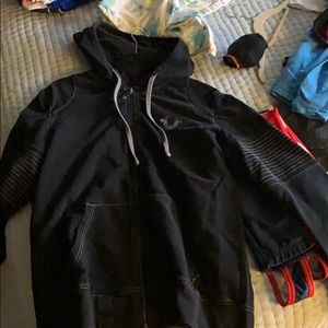 True religion black jacket